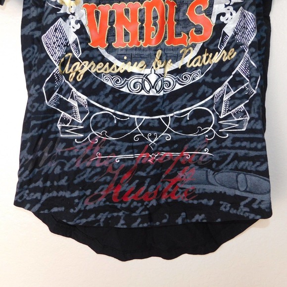 Denim Distillery Tee Shirt Adult 2XL Heritage America Vandals Graphic 1776 Logo - Picture 8 of 10